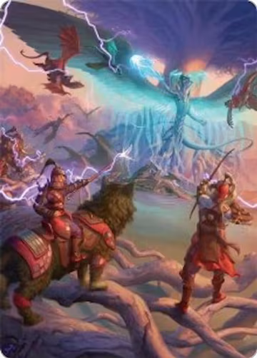 All-Out Assault Art Card (50/54) (50), Art Series: Tarkir: Dragonstorm — Magic card price