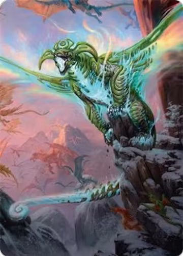 Ureni of the Unwritten Art Card (51/54) (51), Art Series: Tarkir: Dragonstorm — Magic card price