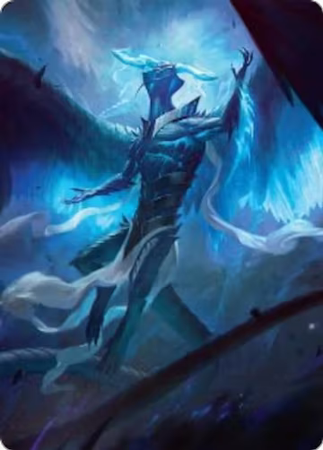 Ugin, Eye of the Storms Art Card (1/54) (1), Art Series: Tarkir: Dragonstorm — Magic card price