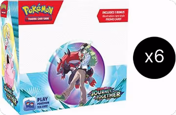 Journey Together Enhanced Booster Box Case, Journey Together — Pokémon sealed product price