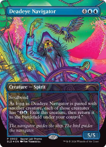 Deadeye Navigator (Rainbow Foil) (902), Secret Lair Drop Series — Magic card price