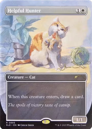 Helpful Hunter (0895) (895), Secret Lair Drop Series — Magic card price