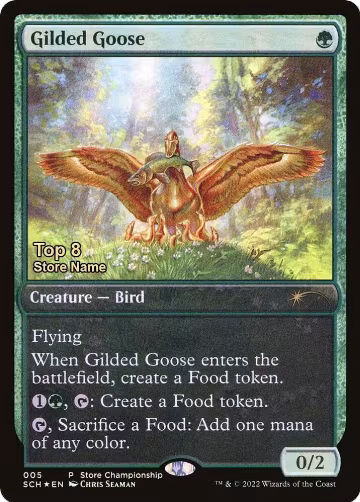 Gilded Goose (Top 8) (5), Game Day & Store Championship Promos — Magic card price