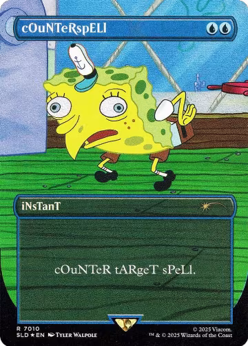 cOuNTeRspELl (7010) (Rainbow Foil) (7010), Secret Lair Drop Series — Magic card price