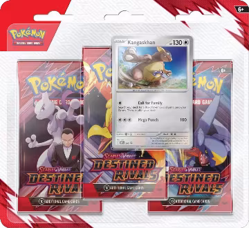 Destined Rivals 3 Pack Blister [Kangaskhan], Destined Rivals — Pokémon sealed product price