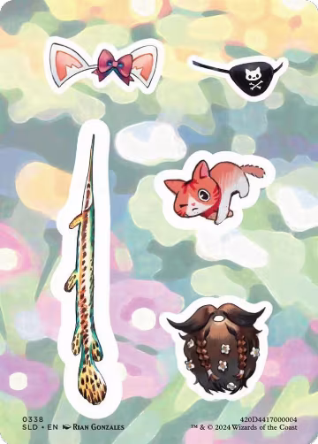 Sticker Sheet (0338) (338), Secret Lair Drop Series — Magic card price