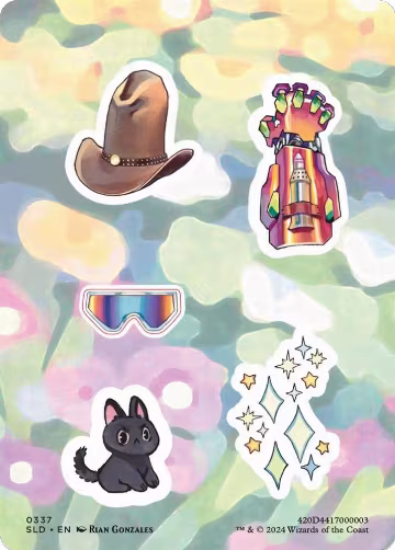 Sticker Sheet (0337) (337), Secret Lair Drop Series — Magic card price
