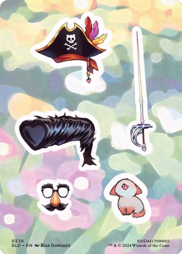 Sticker Sheet (0336) (336), Secret Lair Drop Series — Magic card price