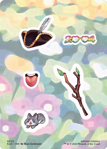 Sticker Sheet (0335) (335), Secret Lair Drop Series — Magic card price