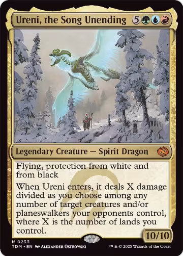 Ureni, the Song Unending (233), Promo Pack: Tarkir: Dragonstorm — Magic card price