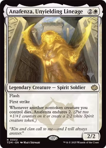 Anafenza, Unyielding Lineage (2), Promo Pack: Tarkir: Dragonstorm — Magic card price