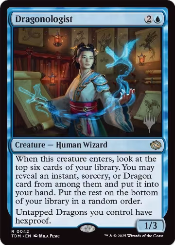 Dragonologist (42), Promo Pack: Tarkir: Dragonstorm — Magic card price