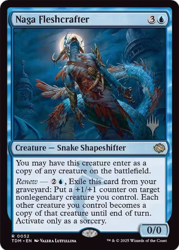 Naga Fleshcrafter (52), Promo Pack: Tarkir: Dragonstorm — Magic card price