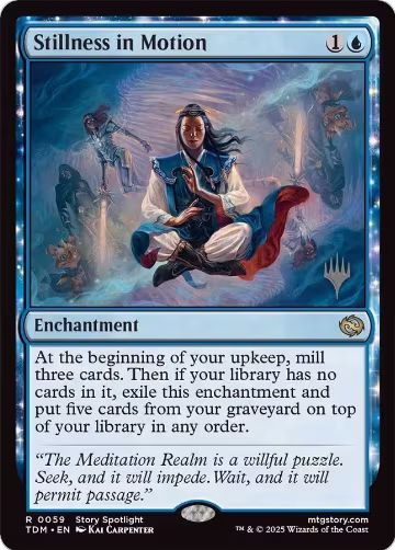 Stillness in Motion (59), Promo Pack: Tarkir: Dragonstorm — Magic card price