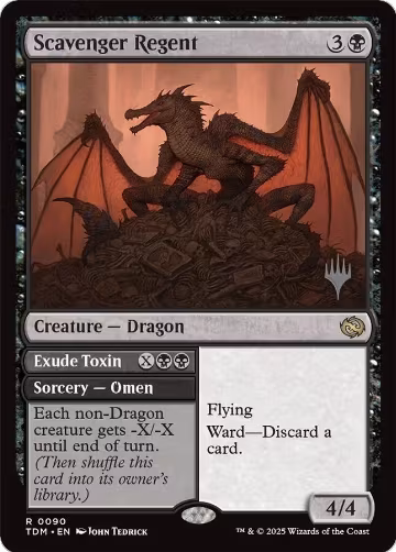 Scavenger Regent (90), Promo Pack: Tarkir: Dragonstorm — Magic card price