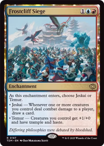 Frostcliff Siege (187), Promo Pack: Tarkir: Dragonstorm — Magic card price