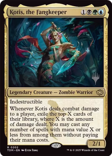Kotis, the Fangkeeper (202), Promo Pack: Tarkir: Dragonstorm — Magic card price