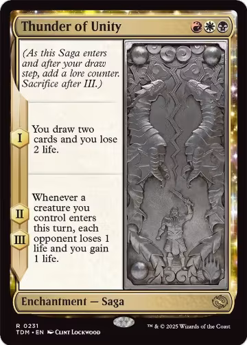 Thunder of Unity (231), Promo Pack: Tarkir: Dragonstorm — Magic card price