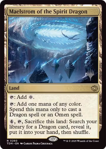 Maelstrom of the Spirit Dragon (260), Promo Pack: Tarkir: Dragonstorm — Magic card price