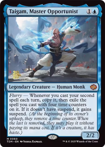 Taigam, Master Opportunist (60), Prerelease Cards — Magic card price