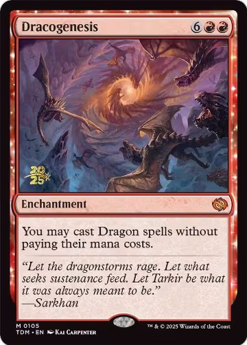 Dracogenesis (105), Prerelease Cards — Magic card price