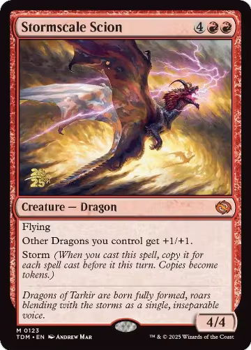 Stormscale Scion (123), Prerelease Cards — Magic card price