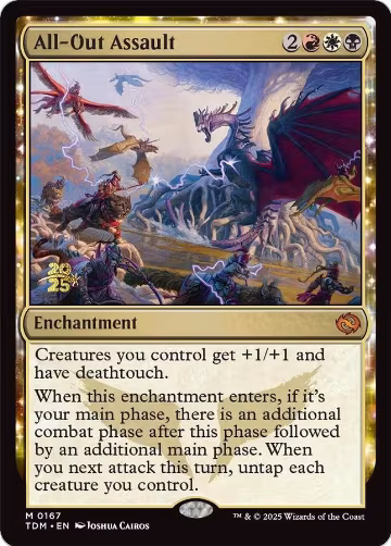 All-Out Assault (167), Prerelease Cards — Magic card price
