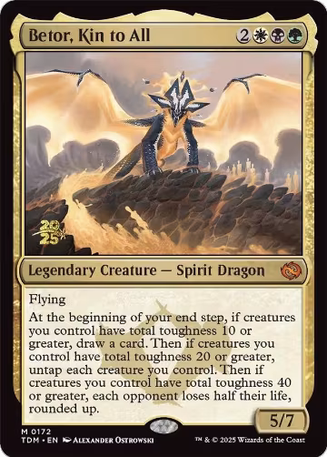 Betor, Kin to All (172), Prerelease Cards — Magic card price