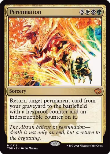 Perennation (212), Prerelease Cards — Magic card price