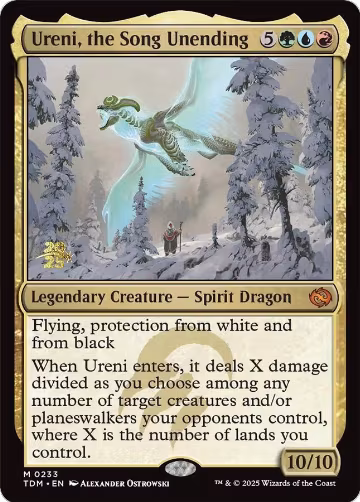 Ureni, the Song Unending (233), Prerelease Cards — Magic card price