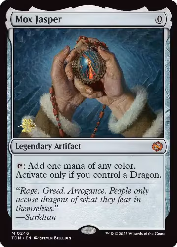Mox Jasper (246), Prerelease Cards — Magic card price
