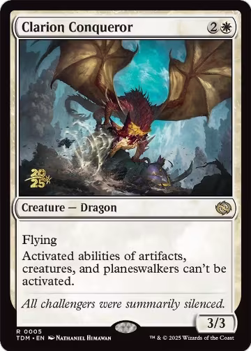 Clarion Conqueror (5), Prerelease Cards — Magic card price