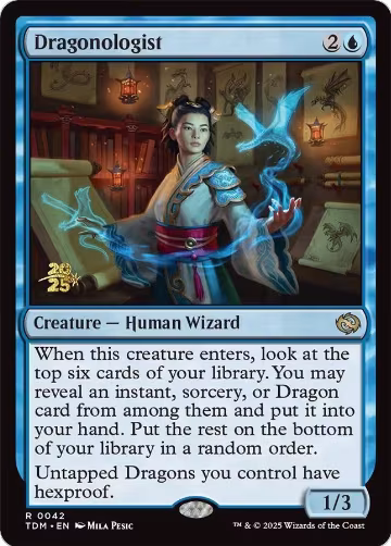 Dragonologist (42), Prerelease Cards — Magic card price