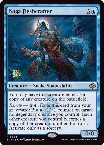 Naga Fleshcrafter (52), Prerelease Cards — Magic card price