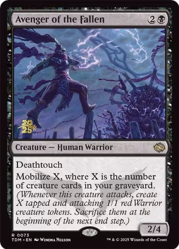 Avenger of the Fallen (73), Prerelease Cards — Magic card price