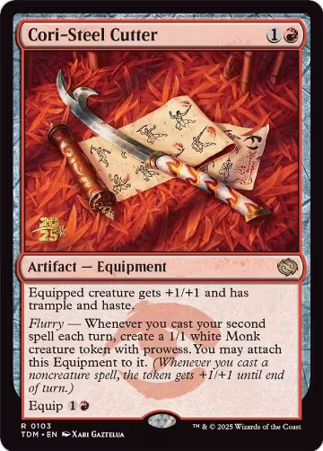 Cori-Steel Cutter (103), Prerelease Cards — Magic card price