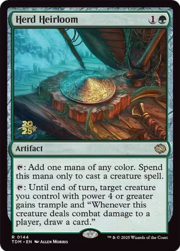 Herd Heirloom (144), Prerelease Cards — Magic card price
