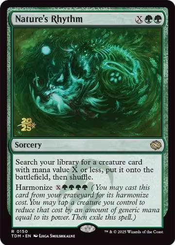 Nature's Rhythm (150), Prerelease Cards — Magic card price