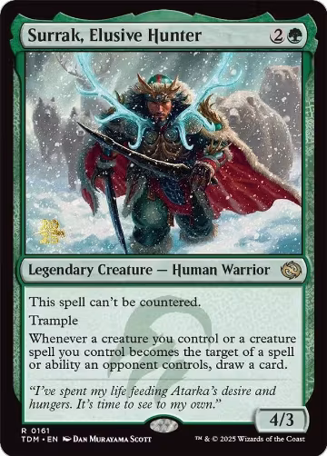 Surrak, Elusive Hunter (161), Prerelease Cards — Magic card price