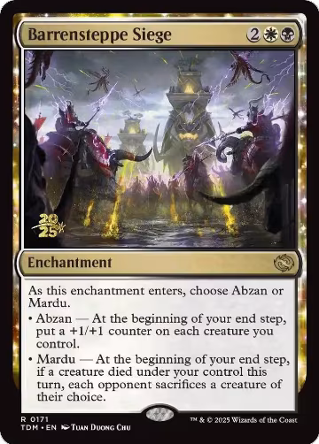 Barrensteppe Siege (171), Prerelease Cards — Magic card price