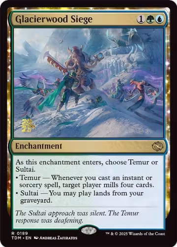 Glacierwood Siege (189), Prerelease Cards — Magic card price