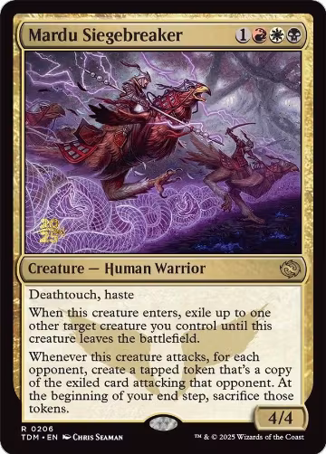 Mardu Siegebreaker (206), Prerelease Cards — Magic card price
