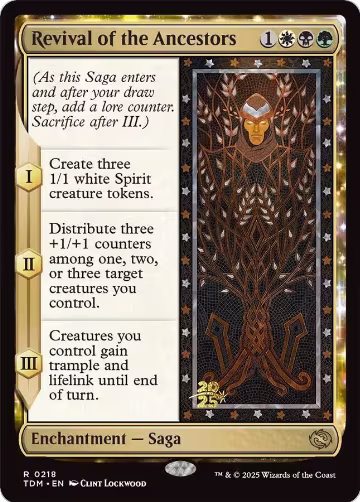 Revival of the Ancestors (218), Prerelease Cards — Magic card price