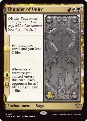Thunder of Unity (231), Prerelease Cards — Magic card price