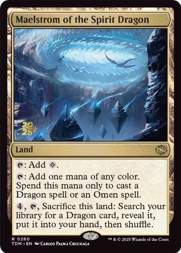 Maelstrom of the Spirit Dragon (260), Prerelease Cards — Magic card price