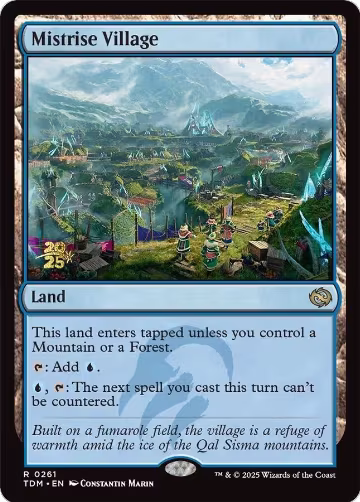 Mistrise Village (261), Prerelease Cards — Magic card price