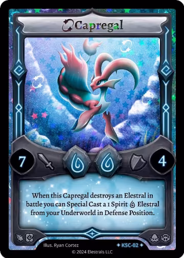 Capregal (Stellar) (KSC-02), Clash! Promos — Elestrals card price