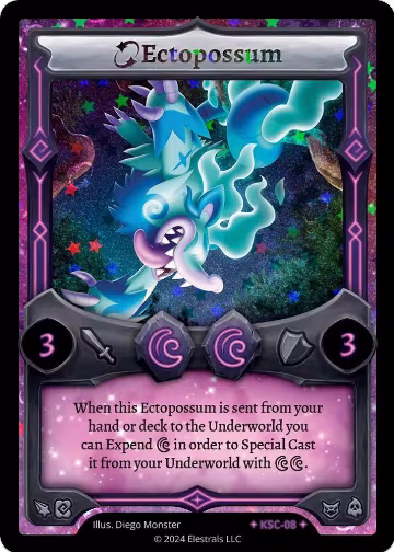 Ectopossum (Stellar) (KSC-08), Clash! Promos — Elestrals card price