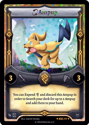 Ampup (Stellar) (KSC-11), Clash! Promos — Elestrals card price