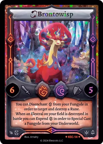 Brontowisp (Stellar) (KSC-14), Clash! Promos — Elestrals card price